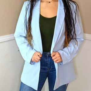 LOFT soft blue blazer
